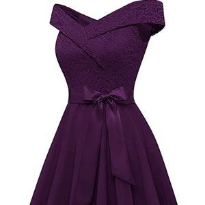 3xl purple wedding dress